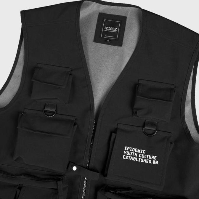 Epidemic Tactical Vest | Rompi Peacock