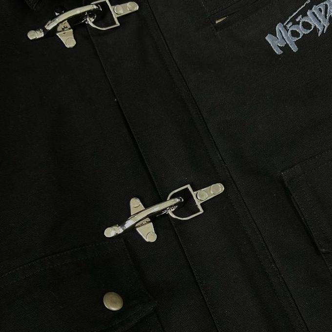 Work clasp jacket boxy Moodday project canvas jacket