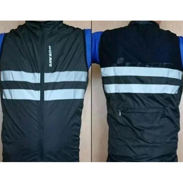 Vest Sepeda Windstopper WOSAWE not vest Monton