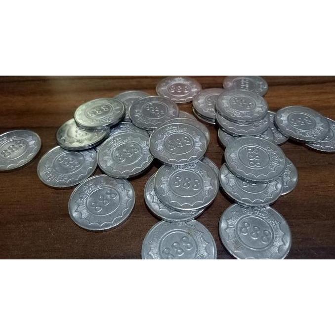 TERLARIS Coin 100 pcs / Coin arena bermain / mesin permainan pakai coin