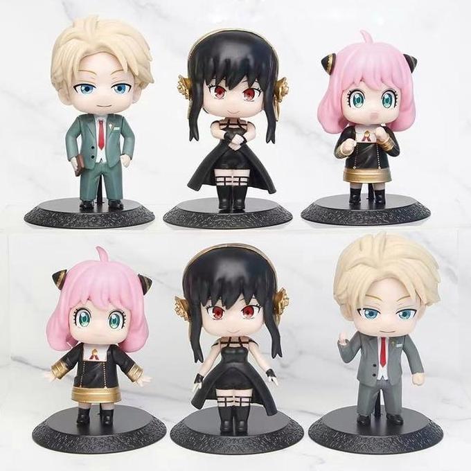 spy x family figure set 3 anya loid yor forger
