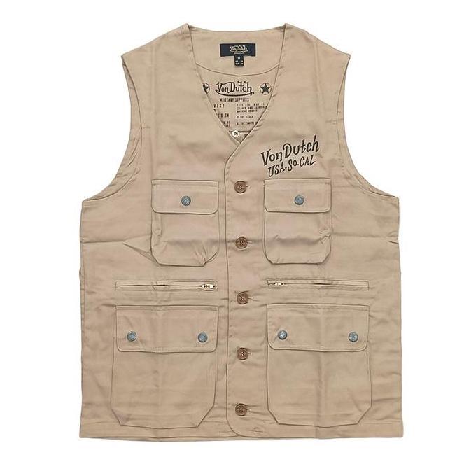 Von Dutch Vest 1252 Khaki