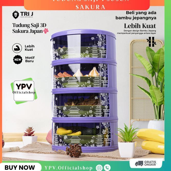 Ypv Cod Food Cover Food Storage Layer Food Penutup Makanan Tudung Saji Kulitas No.1