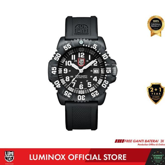 Luminox 3051.F, Original Navy Seal, Diver Watch, 44 Mm - Jam Tangan Pria