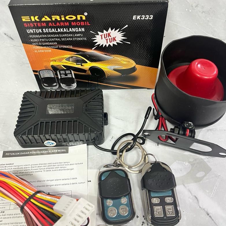 Alarm ekarion alarm mobil alarm tuk tuk remote alarm mobil