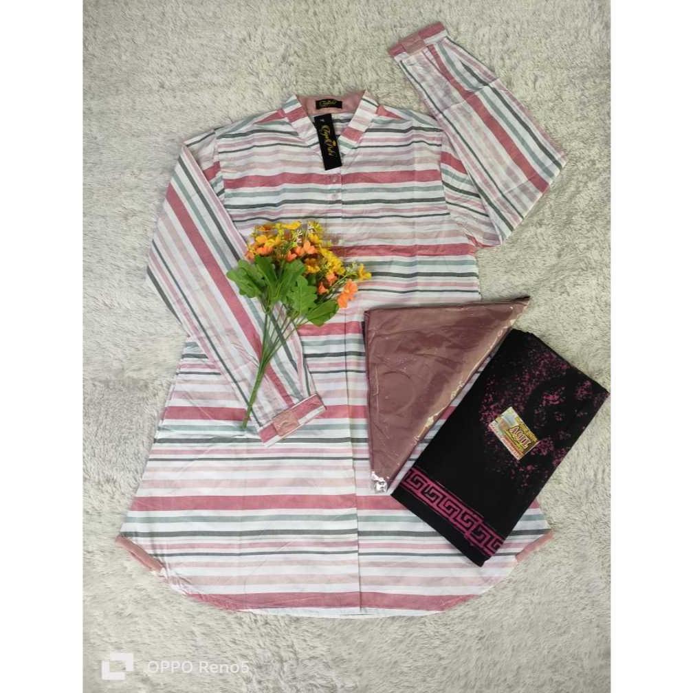 Setelan Santriwati// Tunik Hara Salur Dan Kotak