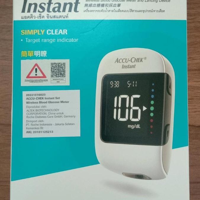 Accu chek instant meter/ Alat Accu Chek Instant ( Hanya alat saja )