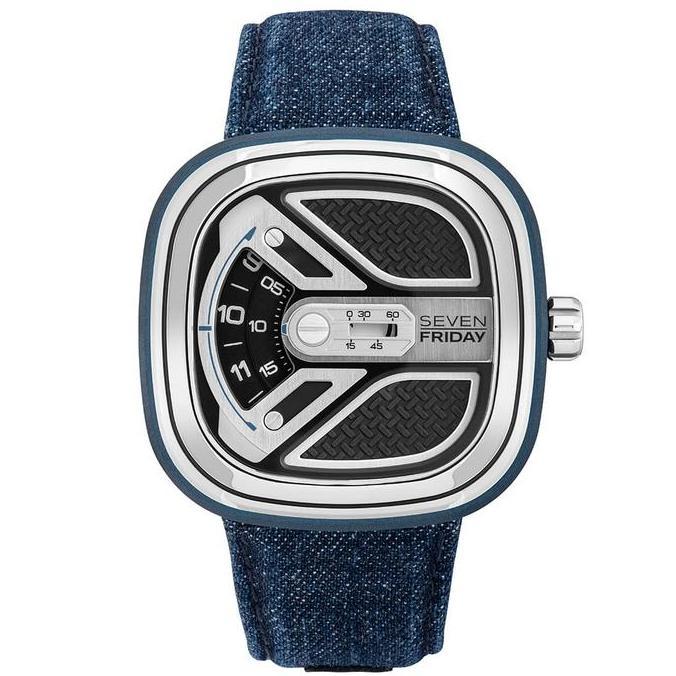 Sevenfriday M1B/01 Official Jam Tangan Biru Automatic M-Series