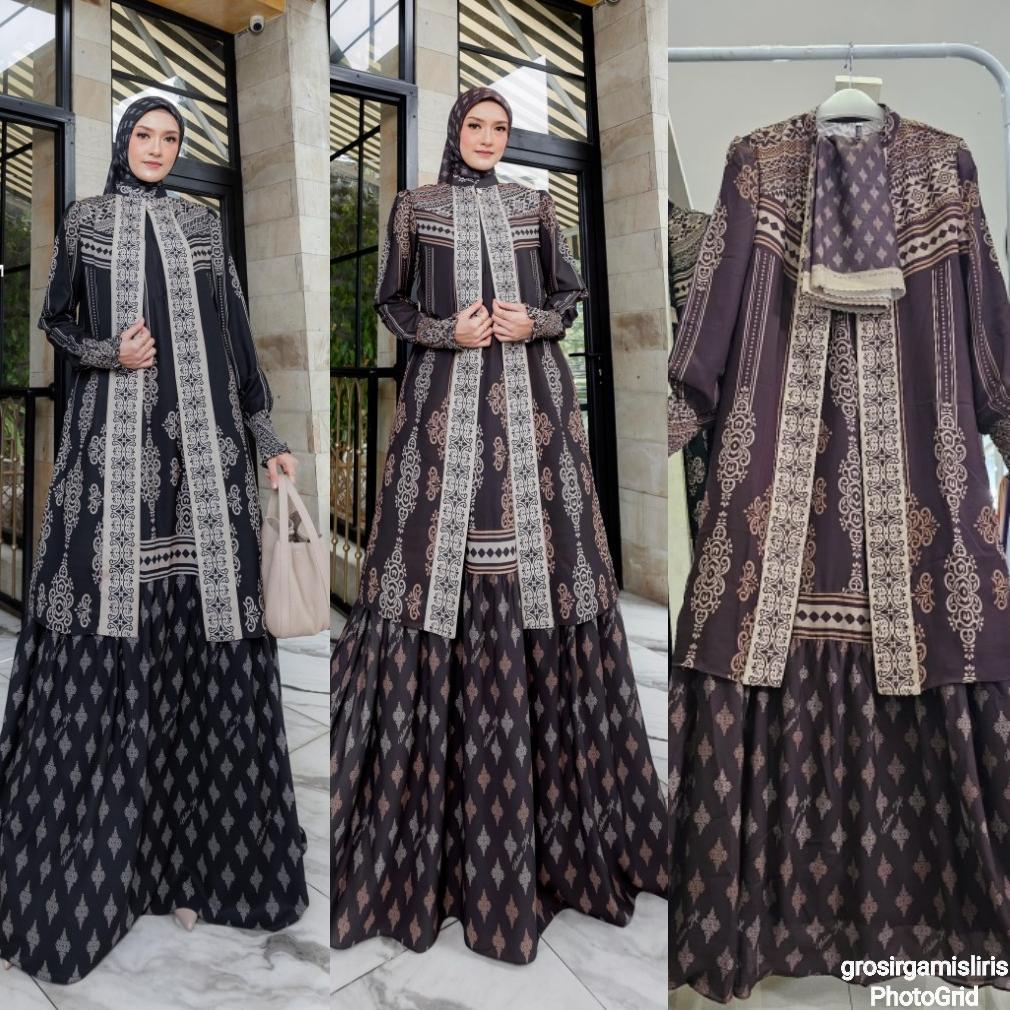 Gamis Abaya Haliza Keraton 3 vol 3 Haliza Keraton Haliza Zhifara Keraton by Haliza Lizzy Style Haliz