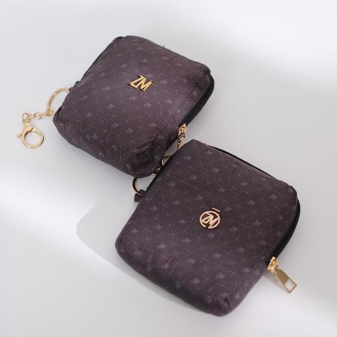 ZM Zaskia Mecca - Azzeeza Mukena Travel Parasut - Monogram