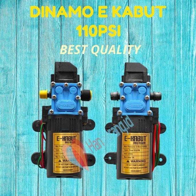 Pompa Dinamo Sprayer Dc 110 Psi 6 Lpm E Kabut Ppremium Original
