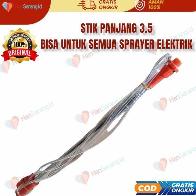 Stik Pipa Sprayer Elektrik Panjang Odotan 2.5 Dan 3.5 Meter Stick Teleskopik Semprotan Hama