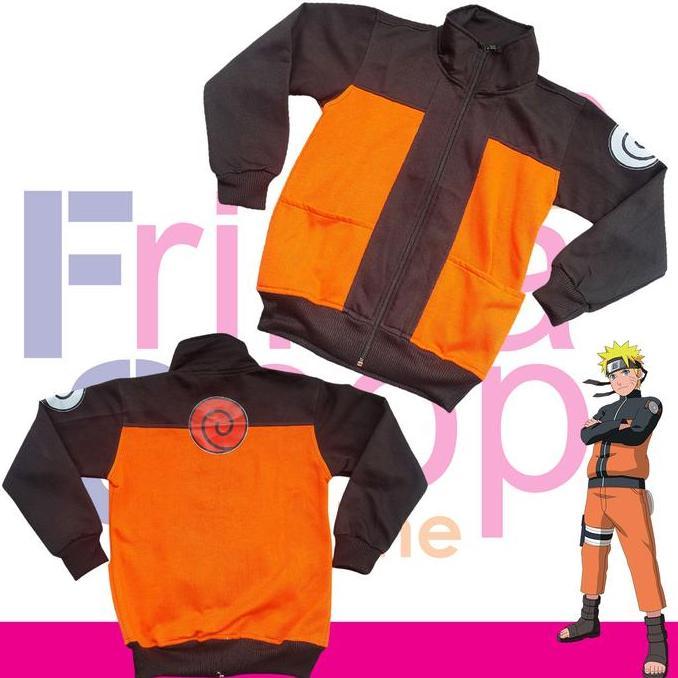 BEST SELLER NARUTO SHIPPUDEN MLBB PAKET KOSTUM ANAK JAKET SARUNG TANGAN HEADBAND