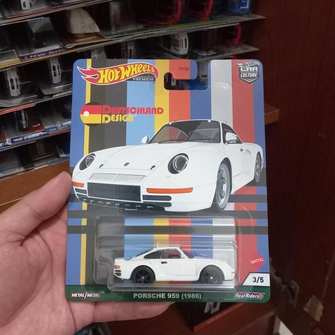 Hot Wheels Porsche 959 Premium Ban Karet
