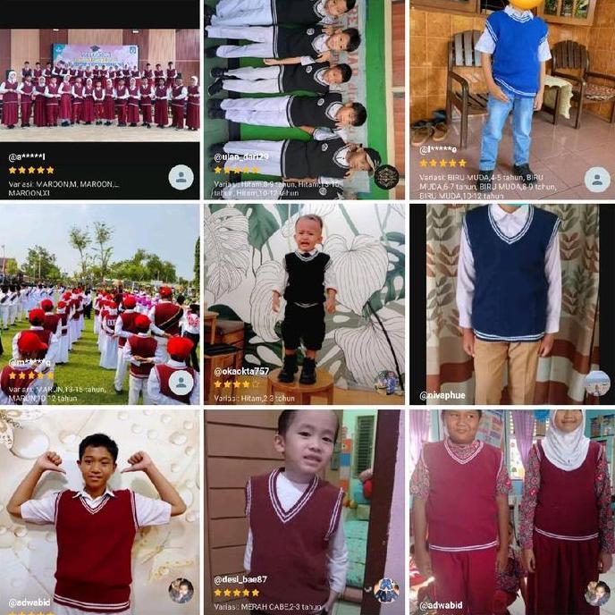 DISKON ROMPI RAJUT KOREA ANAK LAKI-LAKI PEREMPUAN - FASHION ANAK-ANAK BAJU