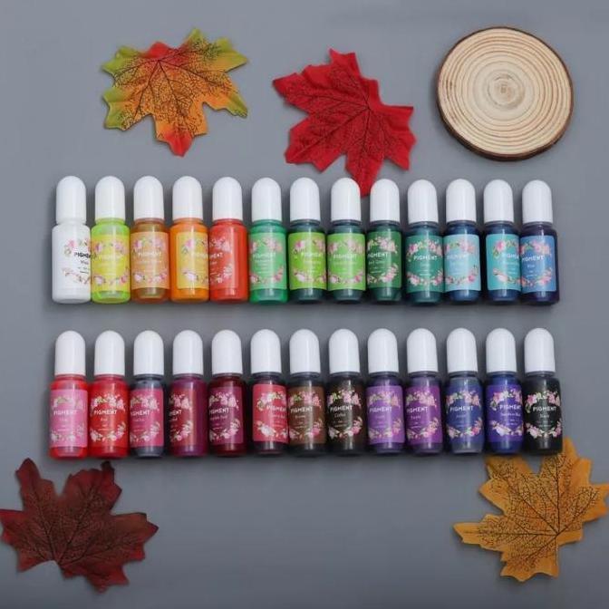 Pewarna Resin Cair Pigmen Crystal Clear Bening Pigment Dye Slime