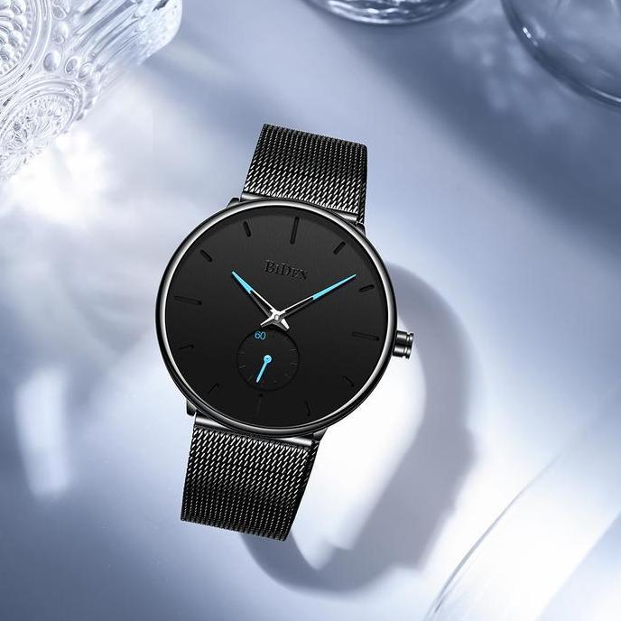 BIDEN jam tangan pria wanita fashion sport waterproof bisnis Jam Tangan Cowok