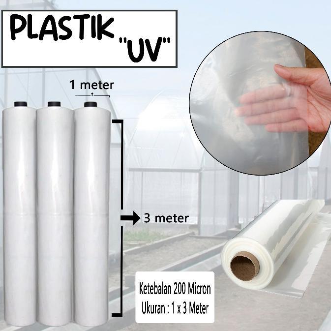 Plastik UV Lebar 3 meter / Plastik UV Eceran