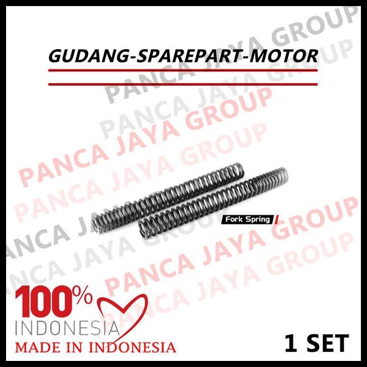 DISKON PER SHOCK-SOK-SHOK FRONT FORK SPRING DEPAN PIAGGIO LIBERTY100 LIBERTY-100 