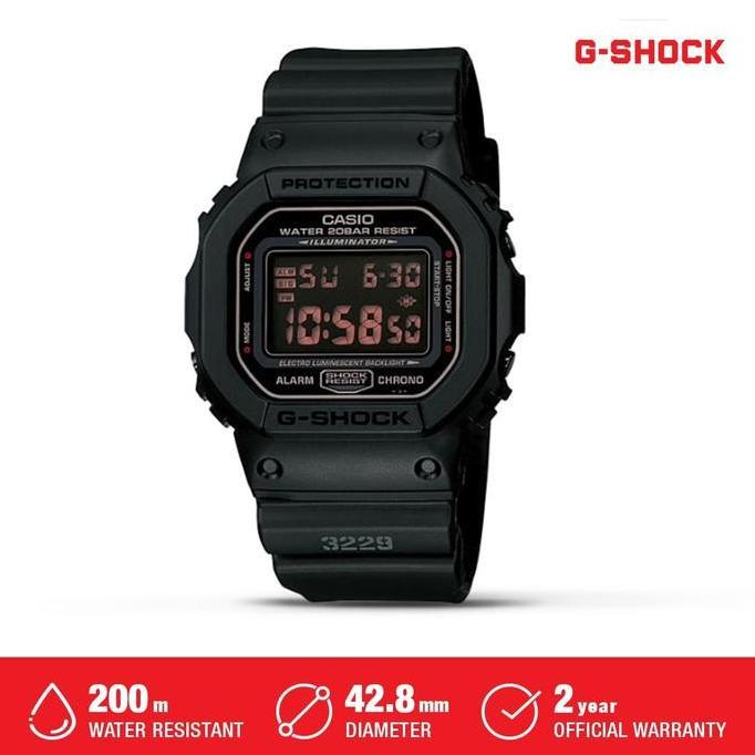 Casio G-Shock Jam Tangan Pria Dw-5600Ms-1Dr