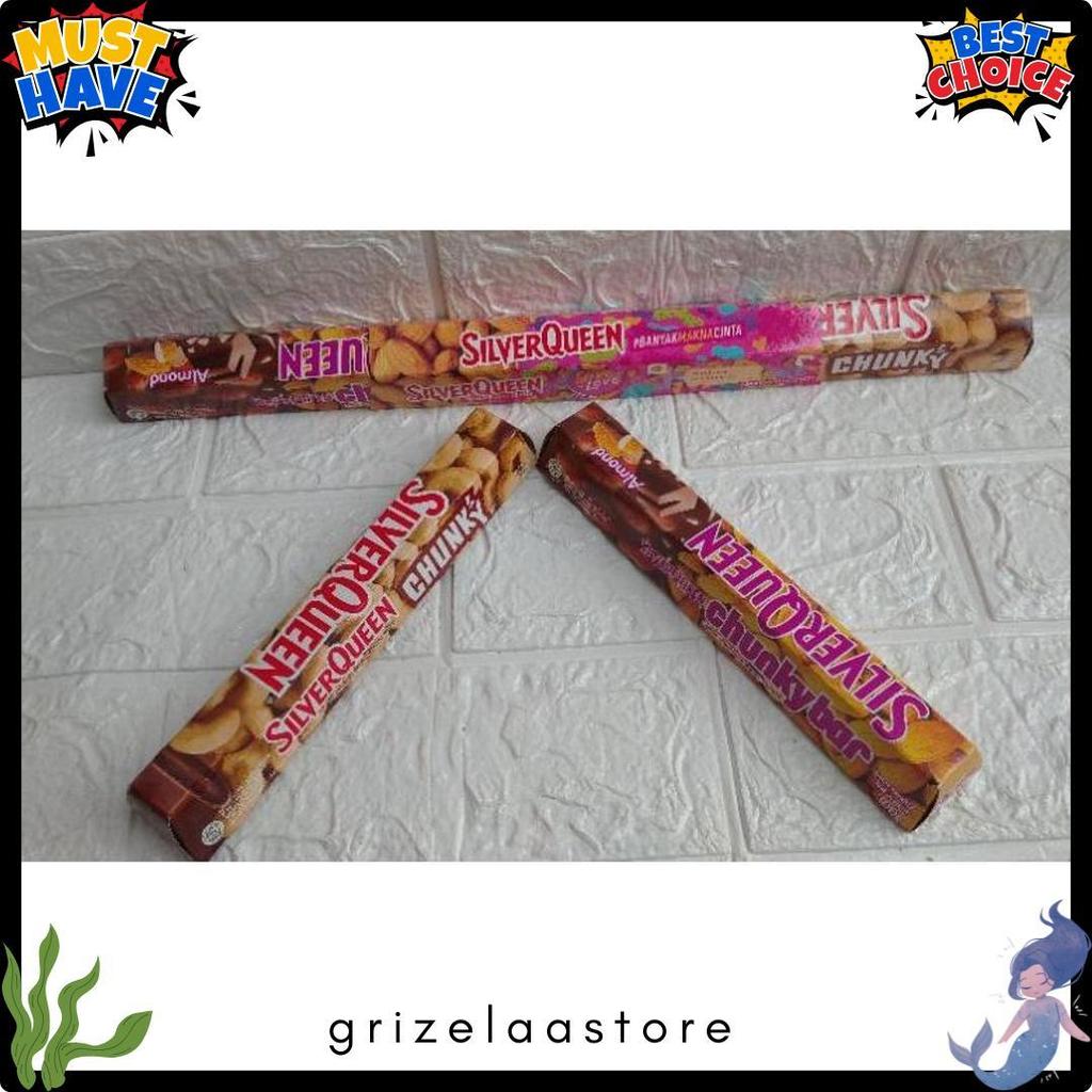 Gift Coklat Silverqueen Chunky Bar Besar// Silverqueen 52Gr, 90Gr  // Coklat Valentine// Hampers Poc