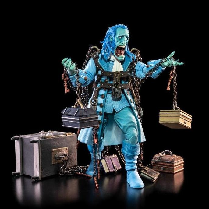 Four Horsemen Mythic Legion Figura Obscura The Ghost of Jacob Marley (Haunted Blue Ver.)