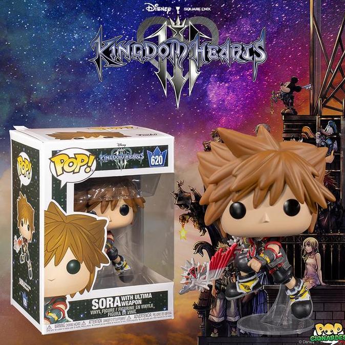 Funko POP Games - Kingdom Hearts 3 - Sora with Ultima Weapon