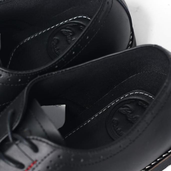 BRADLEYS FOOTWEAR - SEPATU PANTOFEL KULIT PRIA GIEMLY BLACK