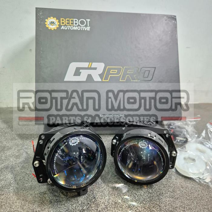 BILED BEEBOT GR PRO GENERASI TERBARU 60/70W 3 INCH / PROJIE  BEEBOT GR PRO 3 INCH BLUE LENS LASER