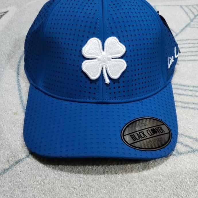 Topi Golf Brand Black Clover Blue Original