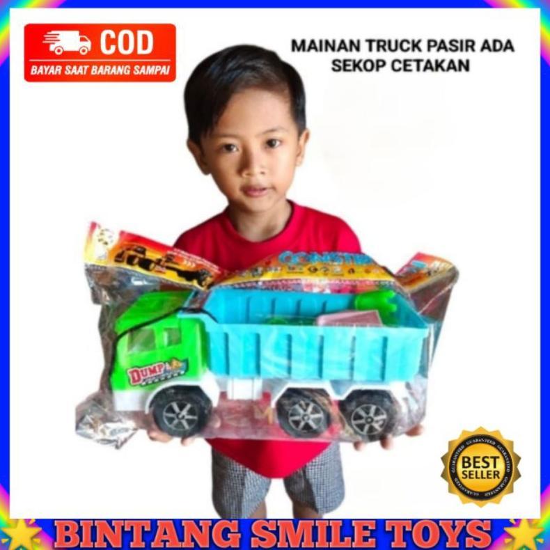 TERBARU` MAINAN ANAK TRUK KONSTRUKSI OLENG SEKOP ALAT KENDARAAN TARIK / MAINAN ANAK TRUK BSP2023 SUP