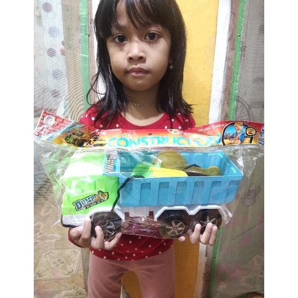 FLASH SALE` MAINAN ANAK TRUK KONSTRUKSI OLENG SEKOP ALAT KENDARAAN TARIK / MAINAN ANAK TRUK BSP2023 