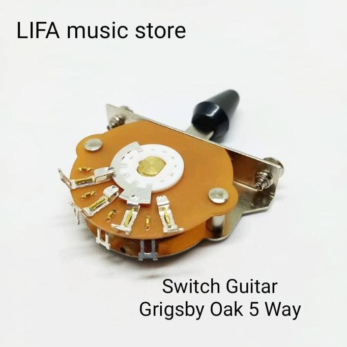 Guitar Switch Gribsby Oak 5 Way