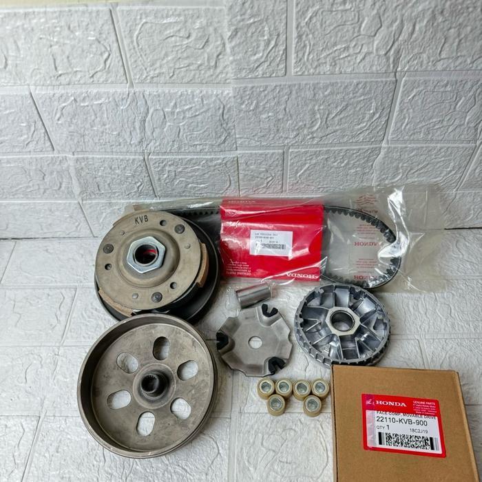Paket Lengkap Cvt (Kvb) Buat Motor Vario 110 Cw, Techno, Agnes, Vario 110 Karbu Original Dan Terperc
