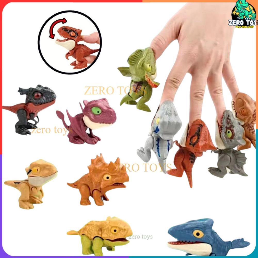 EXCLUSIVE` Figure Dinosaurus Snap Squad T Rex Indominus Pyroraptor Indoraptor Mainan Figur Dino 2025