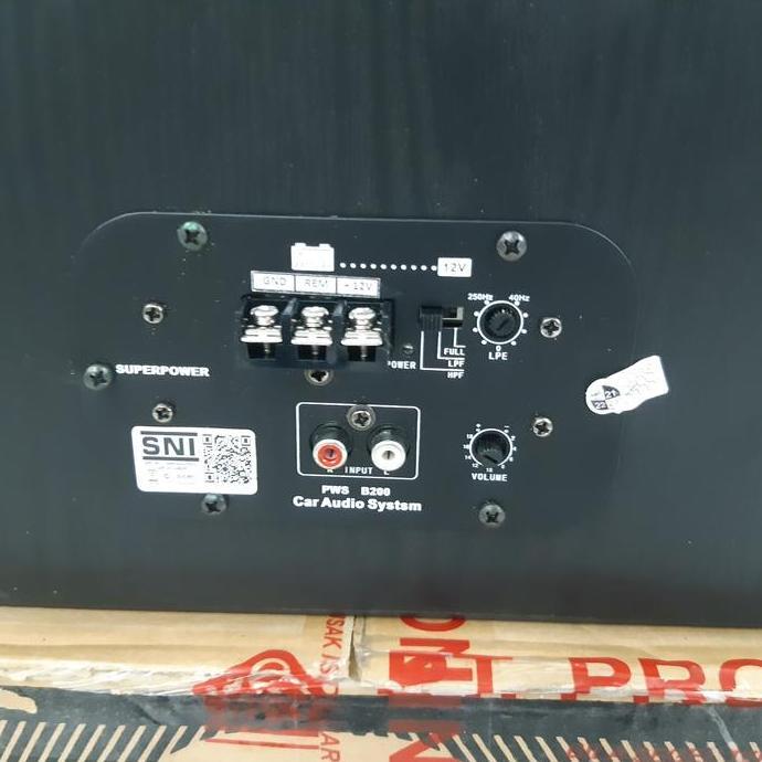 Subwoofer Active/Basstube mobil 10 inch USAUDIO Terlaris