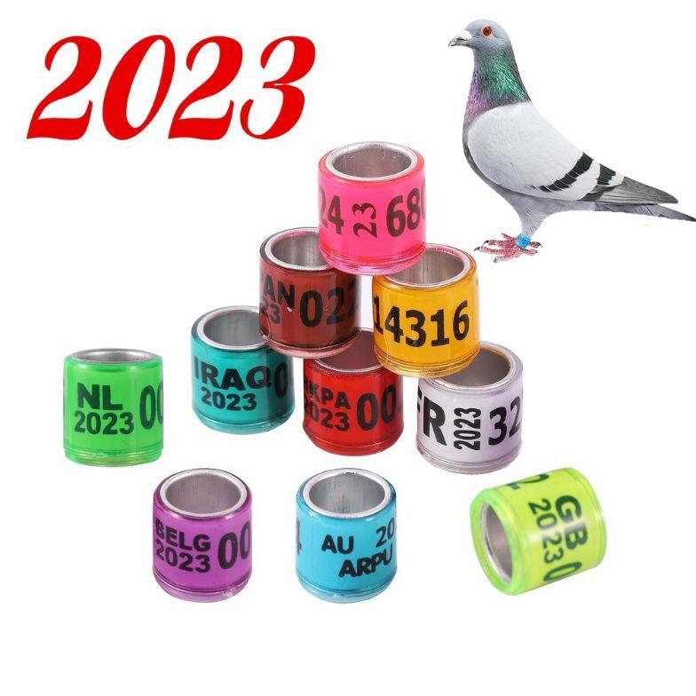 Paket Hemat` 1 Ring Merpati Import Asli 2023 - Cincin Merpati Cincin Burung Dara Perkutut Import Tah