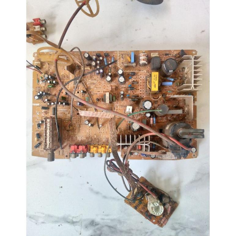 mesin tv politron U slim 21"