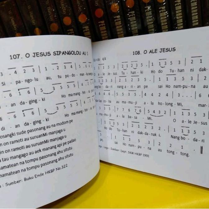 BUKU ENDE HKBP SUPLEMEN 864 lagu & Buku Nyanyian Sekolah Minggu HKBP,Kristen [terbaik]