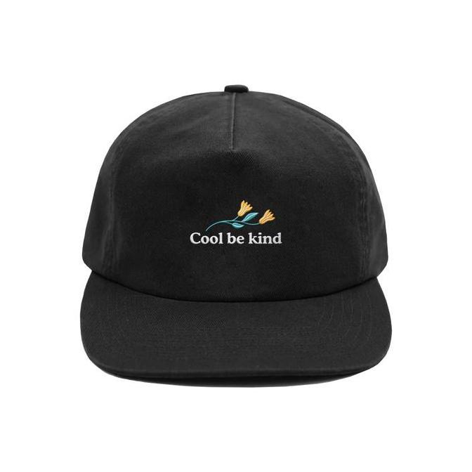 Skymo Apparel Caps Dad Hat Being Cool Black Topi