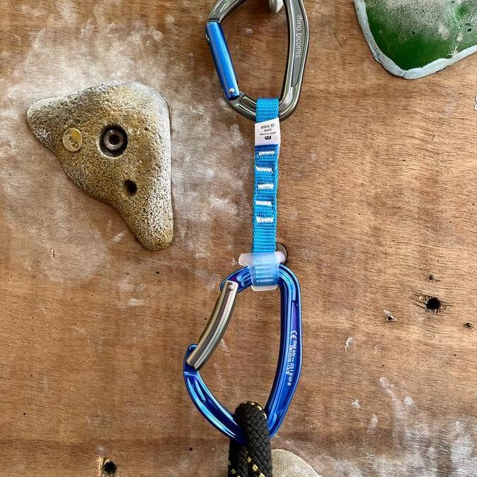 Promo runner quickdraw panjat tebing for climbing rock climbing safety indoor gym climbing Diskon