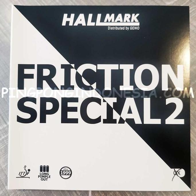 Hallmark Friction Special 2 - Karet Pingpong Rubber Tenis Meja Long