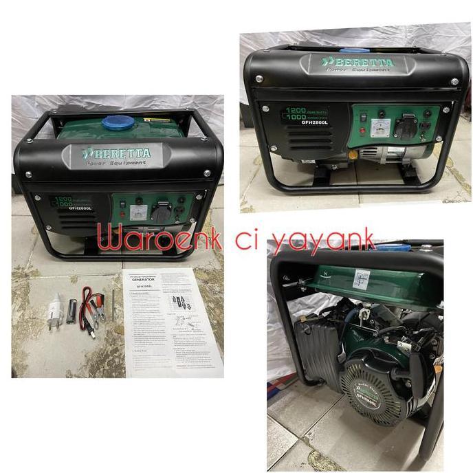 Genset Generator 1000 Watt 4 Tak Bensin Murni
