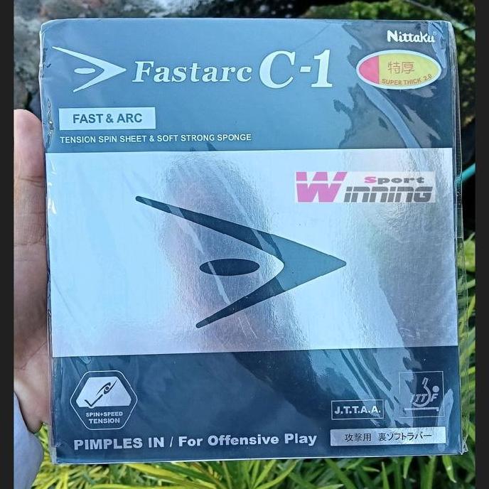 Nittaku Fastarc C1 - Karet Tenis Meja -