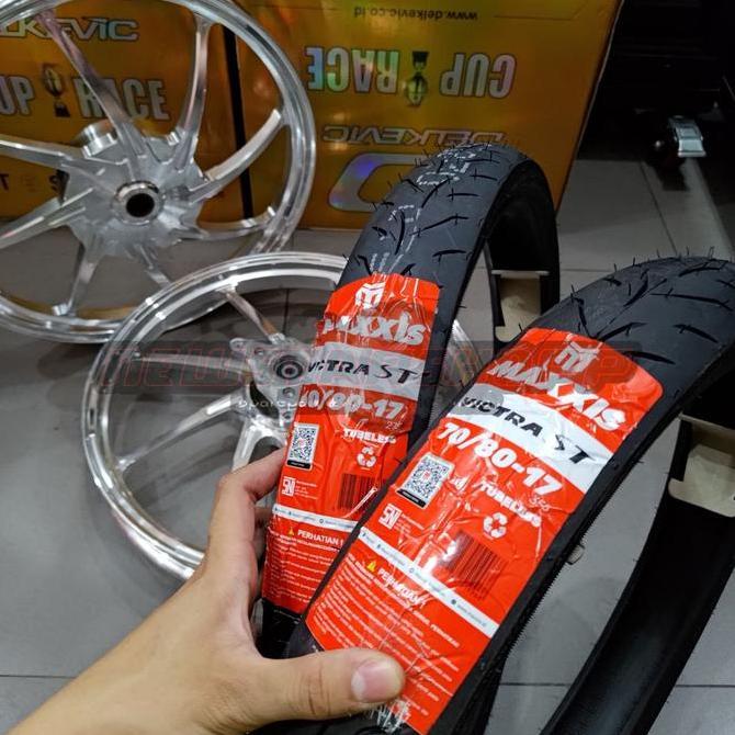 Paketan Velk Velg Velek Delkevic M8 DND Palang 8 ring 17 160 160x17 + Ban maxxis depan belakang 60/8