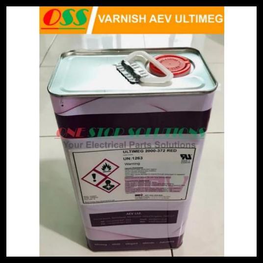 TERBARU VARNISH SIRLAK LEM AEV ULTIMEG 2000-372 RED 