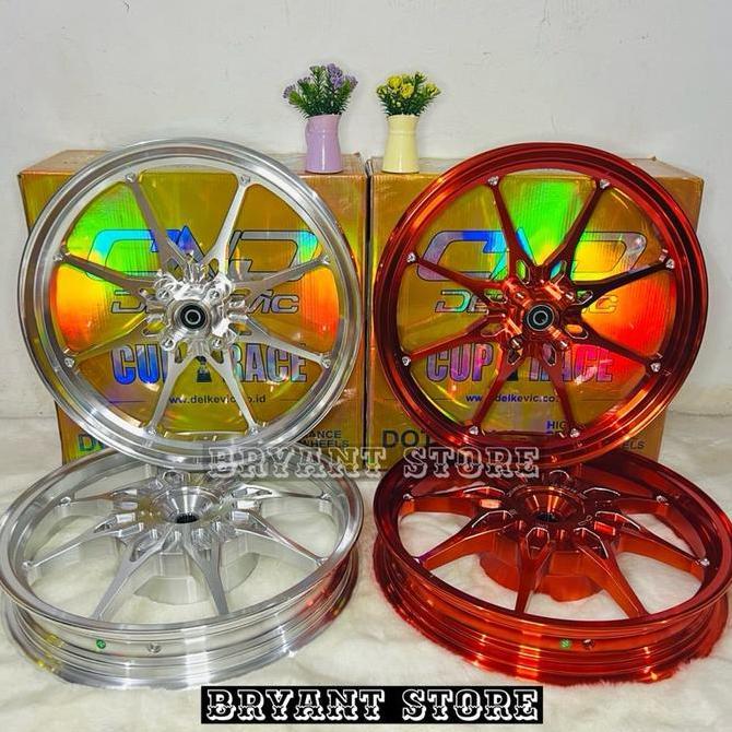 DELKEVIC DND ORIGINAL VELG RACING CNC D-8 PALANG 8 185x14 & 215x14 VARIO 110 VARIO 125 VARIO 150 BEA