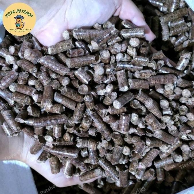 Wood pellet/pellet kayu /pelet kayu 25 KG/ Pasir Kucing Anjing Kelinci