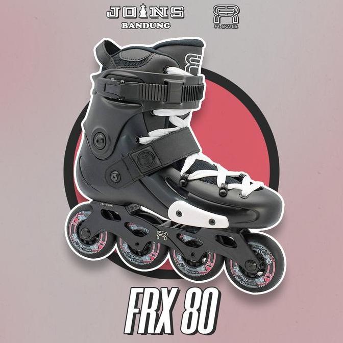 Terlaris Sepatu Roda Inline Skate Frx 80 Black
