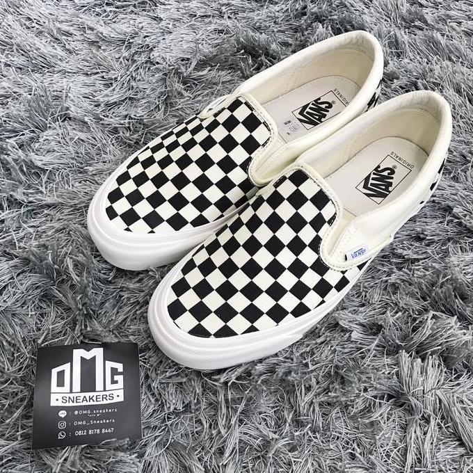 VANS VAULT OG CHECKERBOARD SLIP-ON